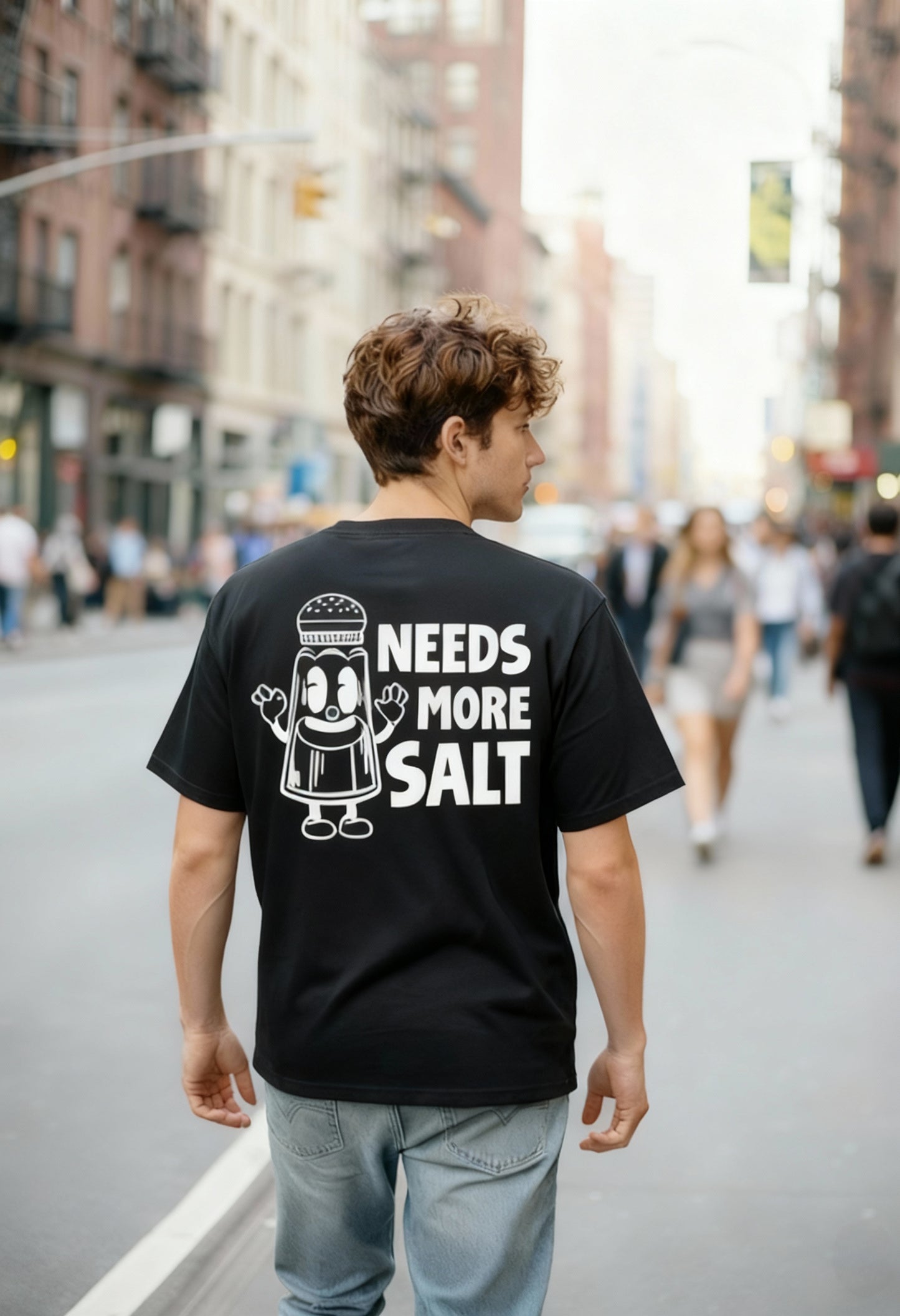 Needs more SALT T-Shirt Black